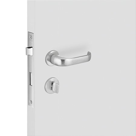 Fechadura Banheiro Duna 40mm Imab Cromo Acetinado