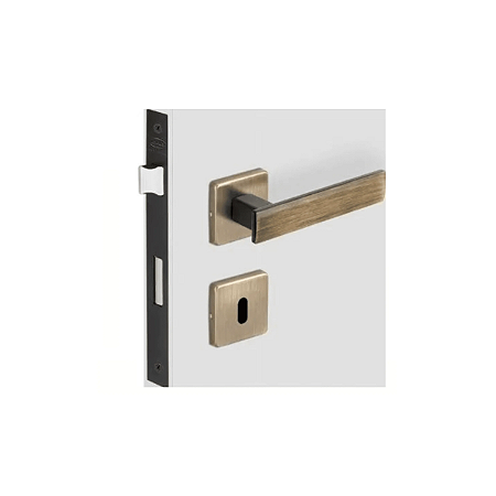 Fechadura Imab Metro Light Interna – Antique Brass