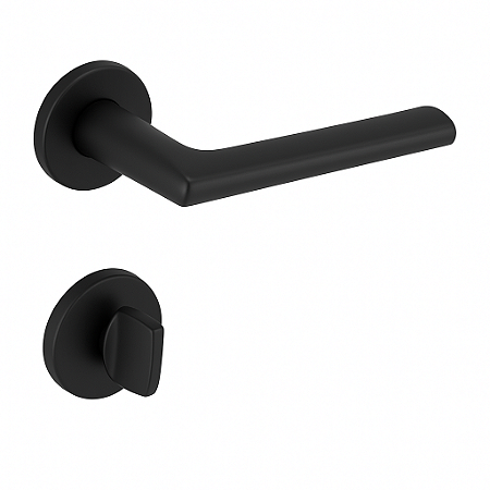 Fechadura Imab Nebula Banheiro R66 – Preto Fosco