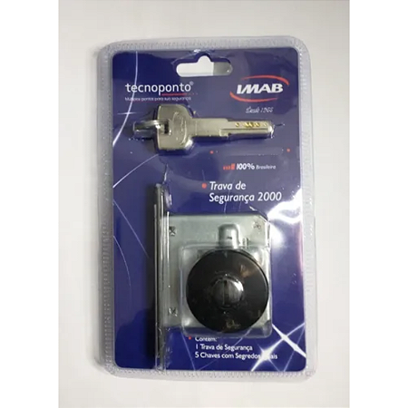 Trava de Segurança IMAB 2000/066 Preto Fosco