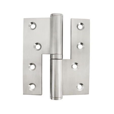 Dobradiça Hamburguesa Hafele 4x3½ Reta Direita Inox Polido