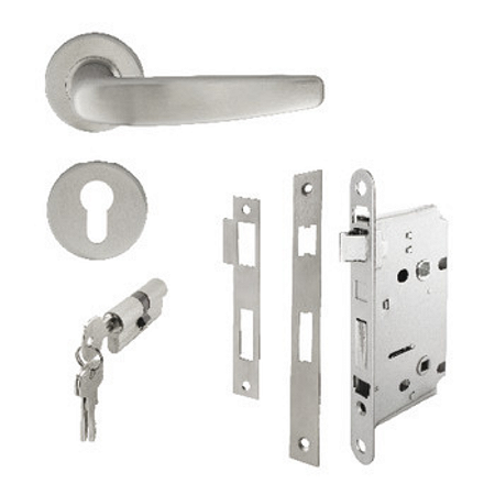 Fechadura Inox 304 Polida Hesse Linha Essence – Para Portas Internas 35–45 mm