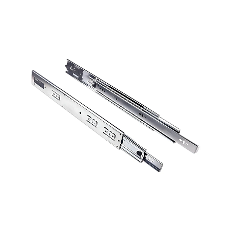 Corrediça Telescópica Self Closing FGVTN TT50 450mm para Gavetas Reforçadas