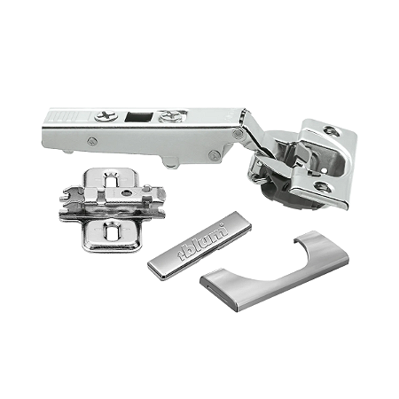 Dobradiça Blum CLIP Top BLUMOTION Perfil Baixo para Porta Fina