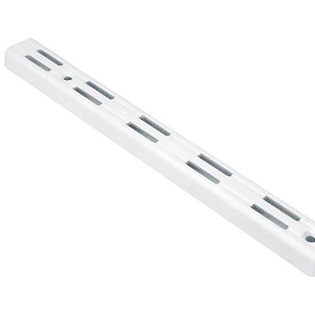 Trilho Duplo Fico Branco 200cm p/ Prateleira – Unidade
