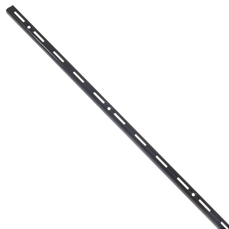 Trilho Versátil Fico 100cm para Prateleira – Preto