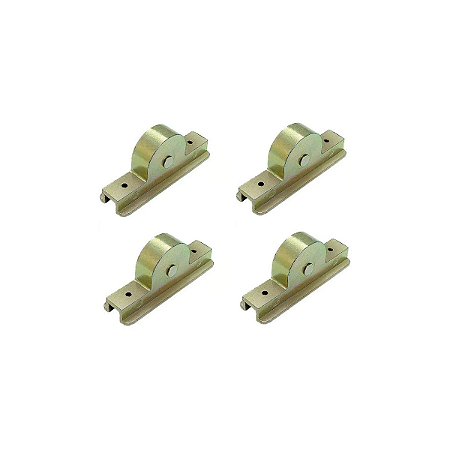 Rodízio União Napoleão 6mm para Janela de Correr – Aço com Rolamento