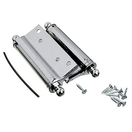 Dobradiça Vai e Vem União Mundial 4" em Aço Cromado