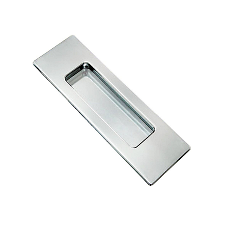 União Mundial Puxador Concha Embutir 150mm Cromado