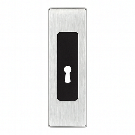 União Mundial Puxador Concha Embutir 150mm com Furo – Cromado