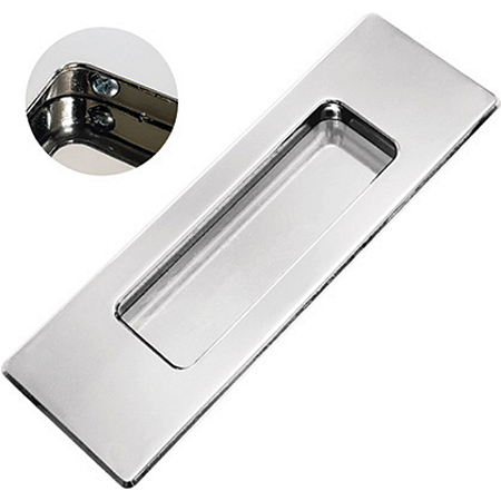 União Mundial Puxador Concha Embutir 250mm Cromado