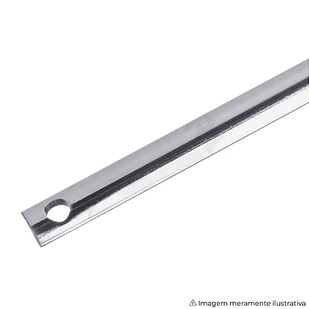 Vareta União Mundial 150mm Ferro Cromada – Acessório para Trinco Manual