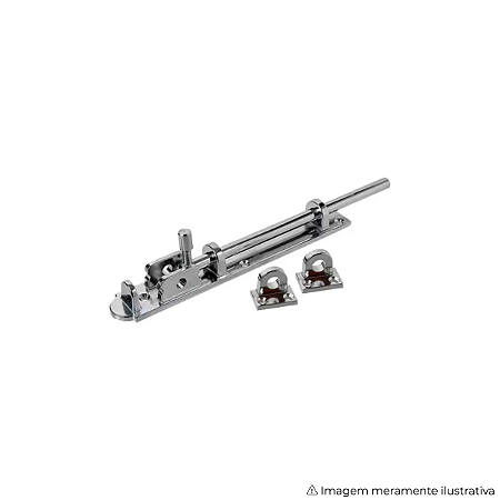 Trinco União Mundial Reforçado 40cm Cromado – Linha 852