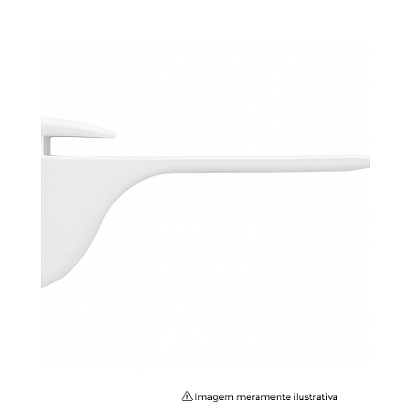 Suporte de Prateleira 204 Branco com Regulagem – Modelo Pelicano