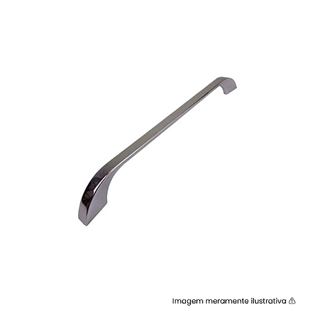 Puxador Cucca 192 mm Cromado – Gruppa