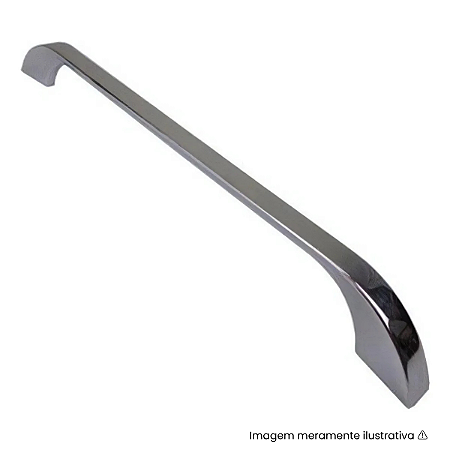 Puxador Cucca 256 mm Cromado – Gruppa