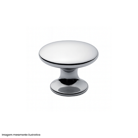 Puxador Nice Redondo Ponto Cromado Gruppa