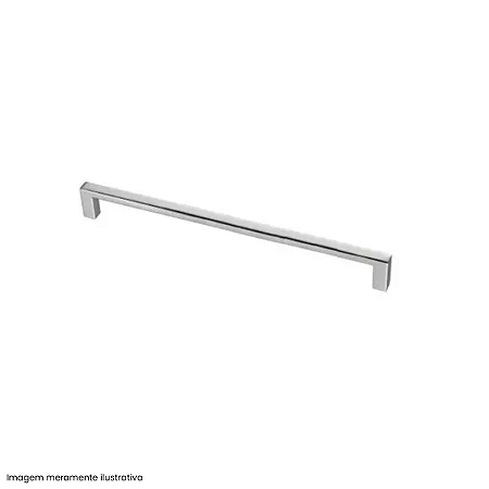 Puxador Siena 128 mm Cromado – Design Moderno Gruppa