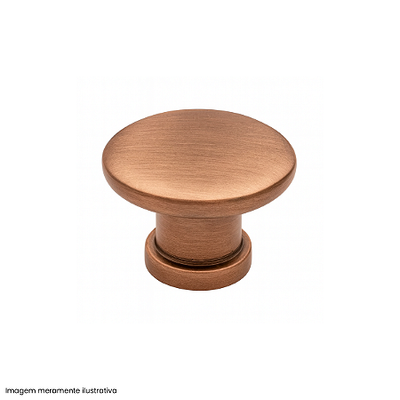 Puxador Lyon Cobre Escovado – Design Moderno Gruppa