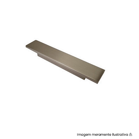 Puxador Firenze 800 mm Níquel Escovado – Gruppa