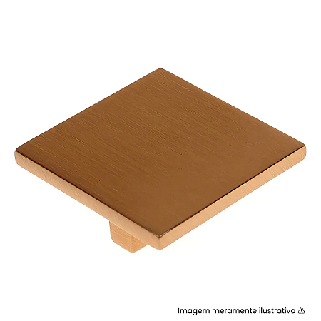 Puxador Ponto Firenze 35 mm Cobre Escovado – Gruppa