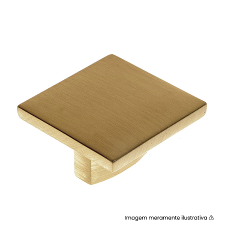 Puxador Ponto Firenze 35 mm Dourado Escovado – Gruppa