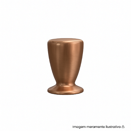 Puxador Ponto Firoo Cobre Escovado – Gruppa