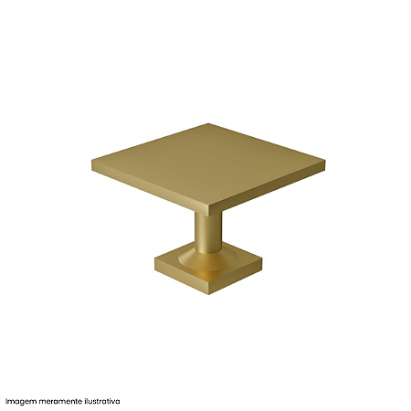 Puxador Dritto Dourado Fosco – Italyline Design Premium