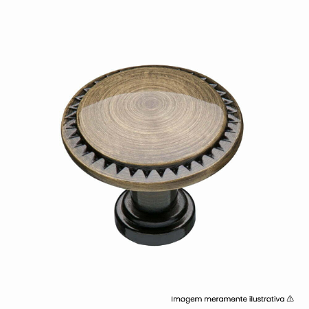 Puxador Ales 118 30mm Antique