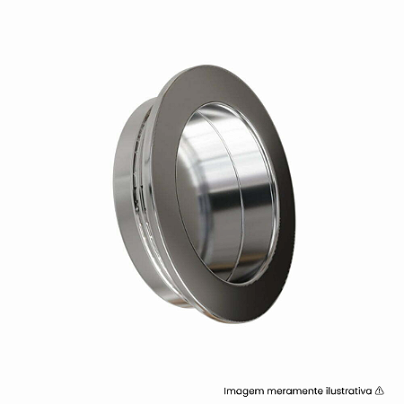 Puxador Italy Line IL 127 42mm Cromado