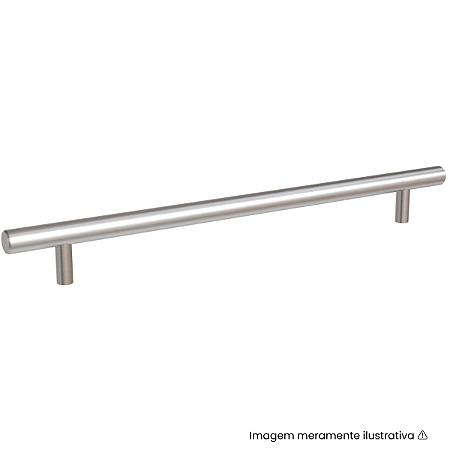 Puxador Italy Line Primus 814 224mm Aço Escovado