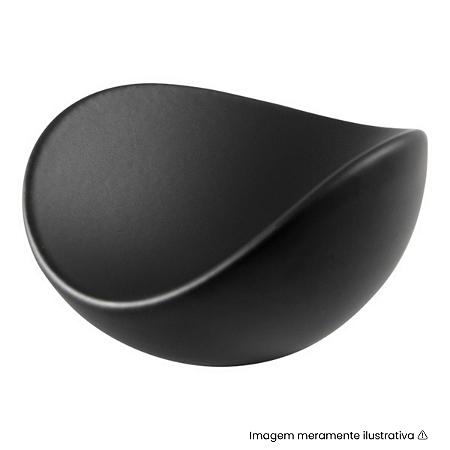 Puxador Torralba Avela 209 Preto Fosco