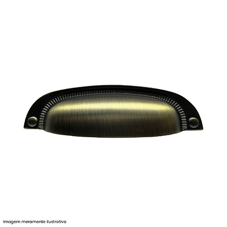 Puxador Vivaro 222 Antique 64 mm – Estilo Envelhecido