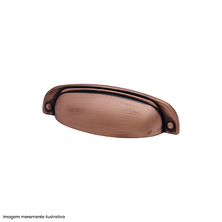 Puxador Torralba 2773 Quebec 96 mm Cobre