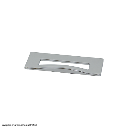 Puxador Torralba 2921 Reno 200 mm Cromado Brilho