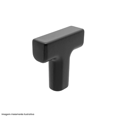 Puxador Torralba 4601 Pazna Preto Fosco Ponto