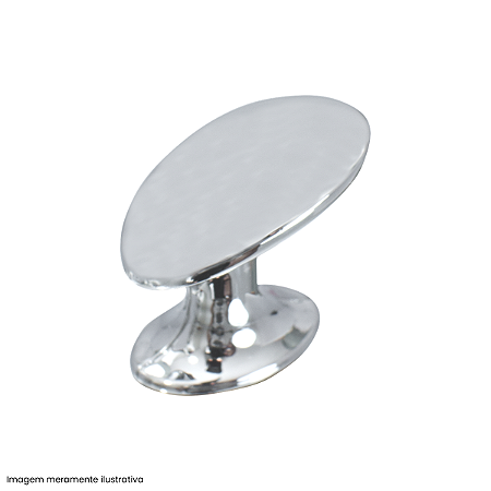 Puxador Torralba 6000 Lino Cromado Brilho