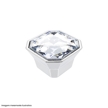 Puxador Torralba 6026 City Cromado Brilho