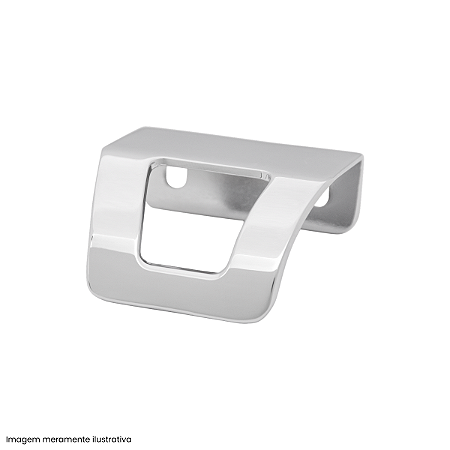 Puxador Torralba PV 18 32 mm Cromado Brilho