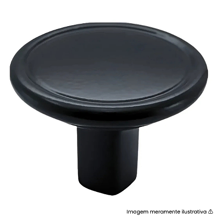 Puxador Torralba Grenade Preto Fosco Ponto