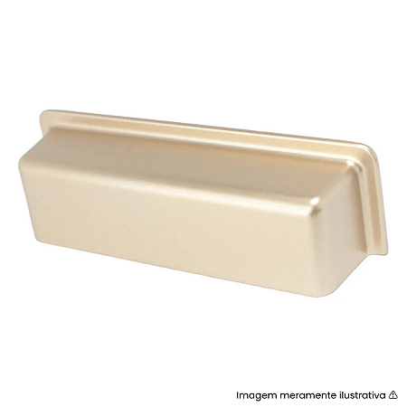 Puxador Torralba Eden Dourado 64mm