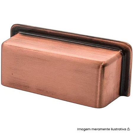 Puxador Torralba Eden Cobre 96mm