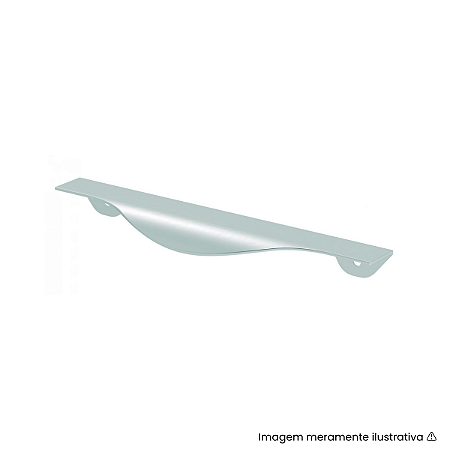 Puxador Torralba PV33 Cromo Acetinado 100mm