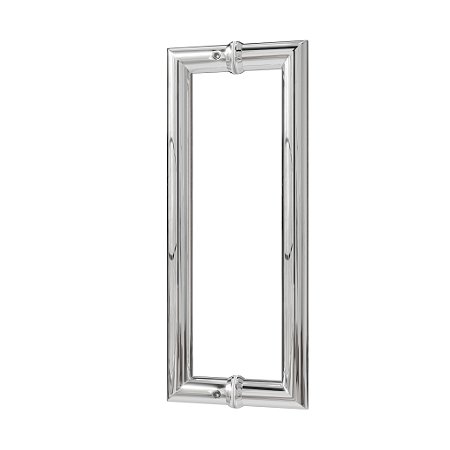 Puxador Duplo Italy Line IL4080 200mm Inox Polido