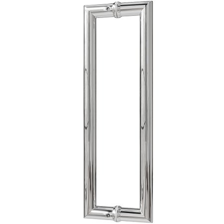 Puxador Duplo Italy Line IL4080 250mm Inox Polido