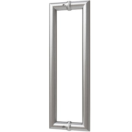 Puxador Duplo Italy Line IL4080 250mm Inox Escovado