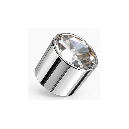 Puxador Ponto Cristal IL4430 Cromado 19mm – Italy Line