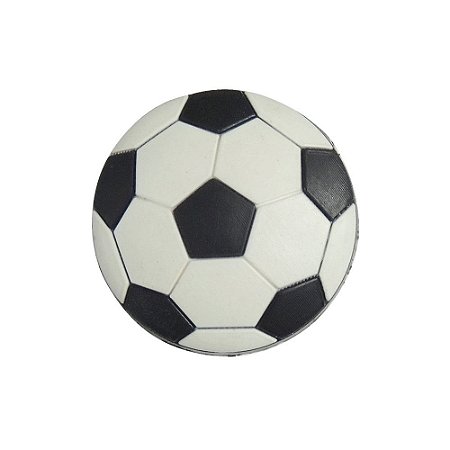 Puxador PVC IL5542 Bola De Futebol Preto 38mm – Italy Line