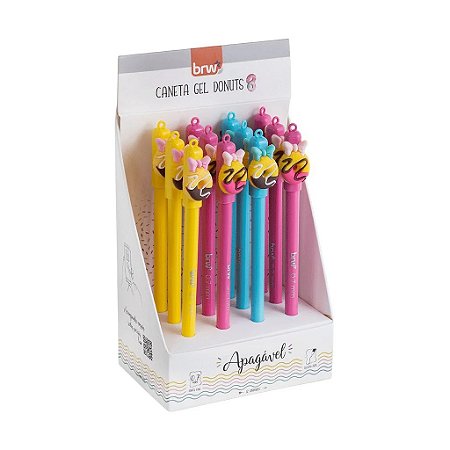 Caneta Apagável Soul Donuts, 0.7 mm (Tinta Azul) - BRW