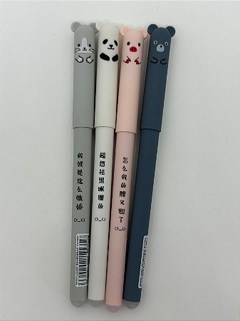 Caneta apagável, Bichinhos - Importada